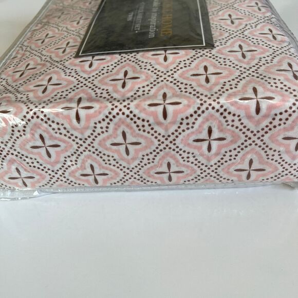 Evoke Home Awake To Inspiration Pink Twin 3 piece Size Sheet Set  Microfiber GEO - Picture 11 of 12